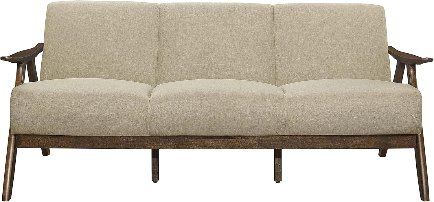 Lexicon Elle 3-Piece Living Room Set, Brown