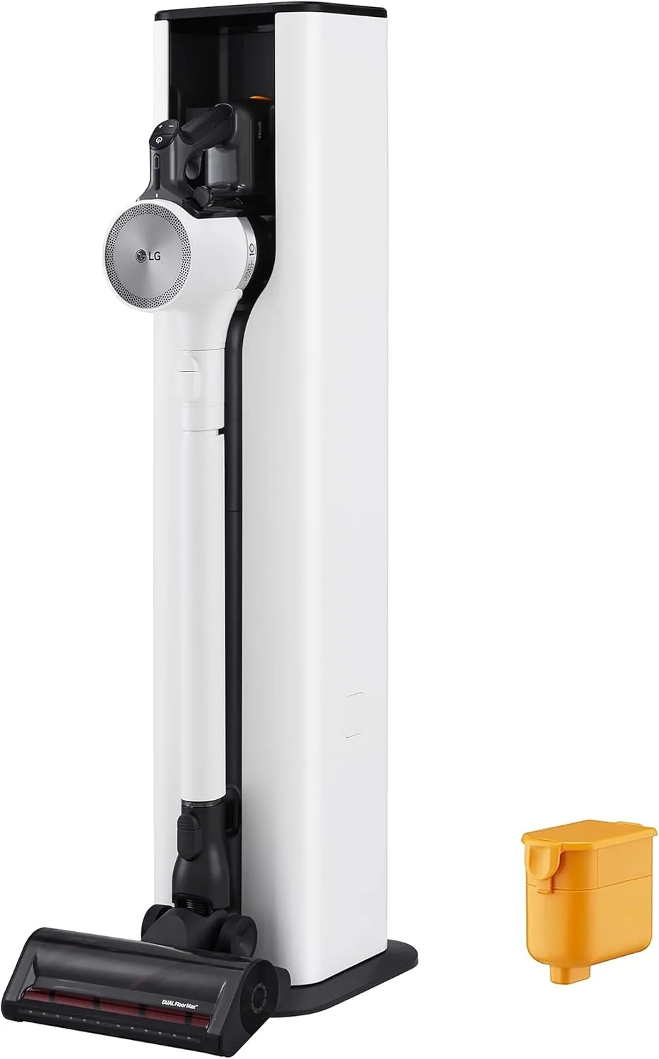 LG CordZero A931 - Cordless Stick Vacuum Cleaner with Auto-Empty Base, 60 Minute Runtime, Rechargeable Battery, Dual Floor Max Nozzle, Lightweight, Powerful Cleaning for Carpet, Hardwood, Pet Hair