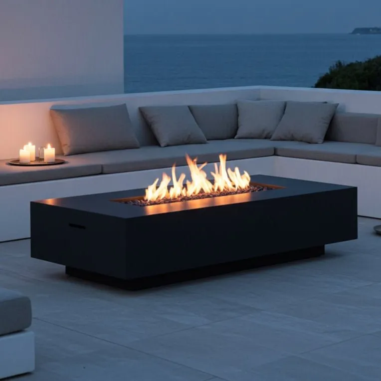 Lineo Fire Pit Table TK - Aluminum