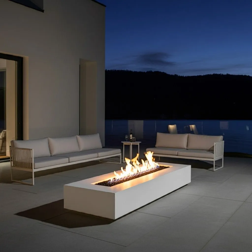Lineo Fire Pit Table TK - Aluminum