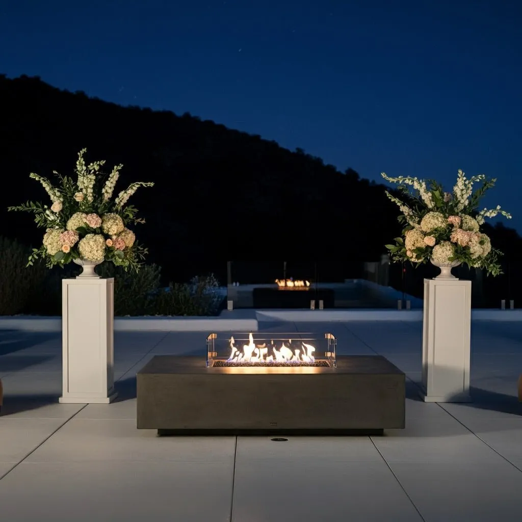 Lineo Fire Pit Table TK - Aluminum