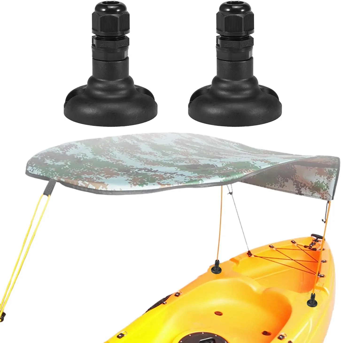 Lixada Kayak Boat Canoe Sun Shade Canopy for Single Person