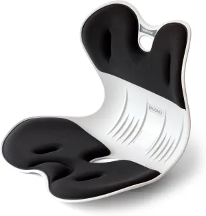 Lumbar Support Posture Corrector Chair for Men – Large Portable Ergonomic Back Support Chair for Posture Correction and Lower Back Pain Relief
