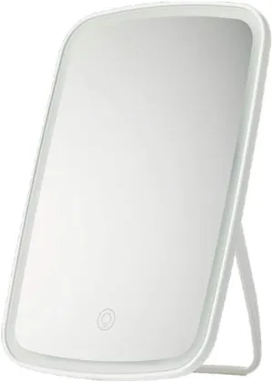 Makeup Mirror Compact Mirror Desktop with Light Makeup Mirror Dressing Table Fill Light Portable Folding Light Bedroom LED Makeup Mirror Vanity Mirror Make up Mirror