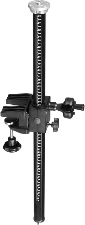 Manfrotto 131TC Table Mount Geared Post with Clamp, Black