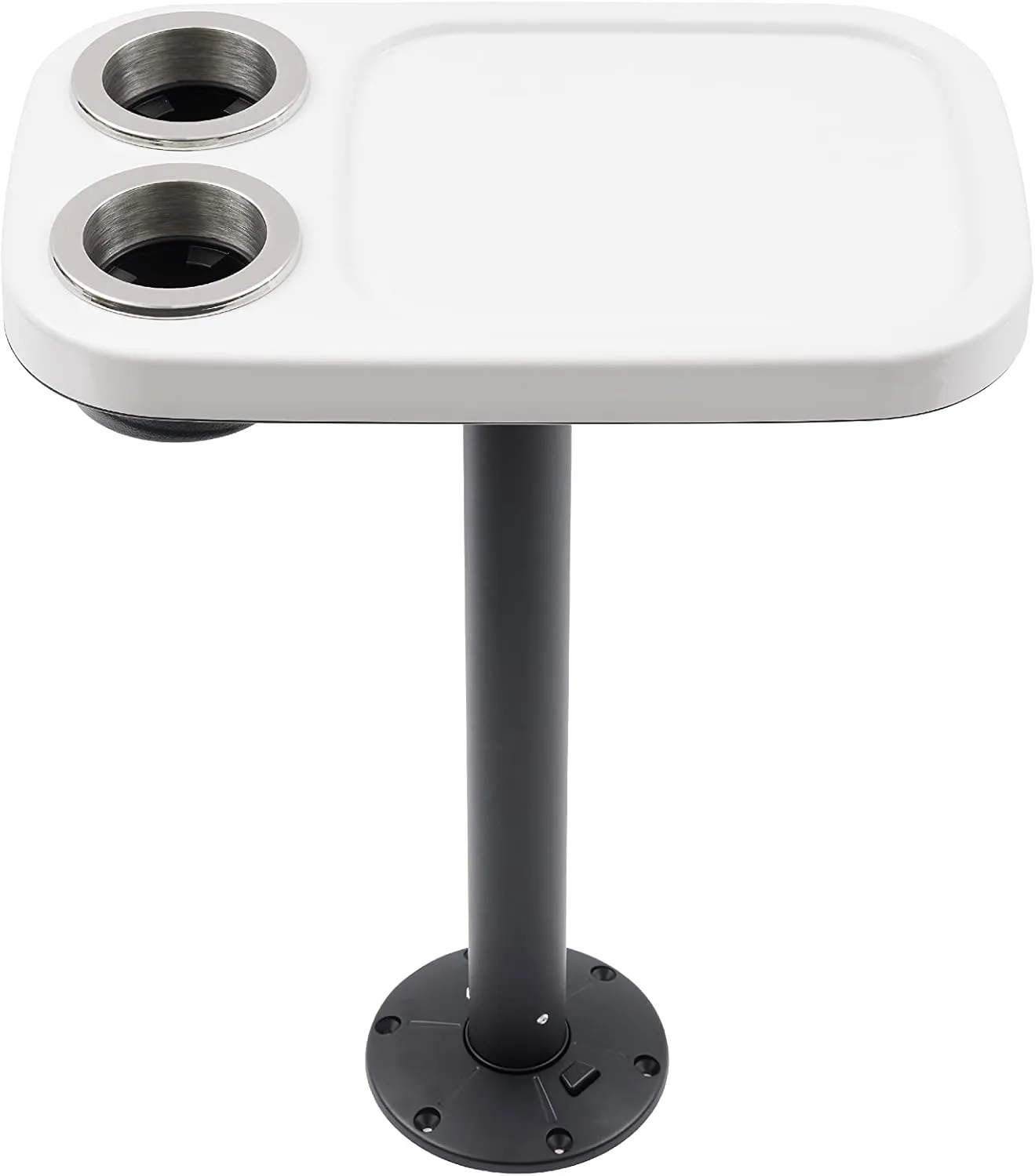 Manufacturers' Select ITC Marine Cocktail Boat Table Leg Set. Pontoon Accessories, Marine Pedestal Table