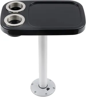Manufacturers' Select ITC Marine Cocktail Boat Table Leg Set. Pontoon Accessories, Marine Pedestal Table