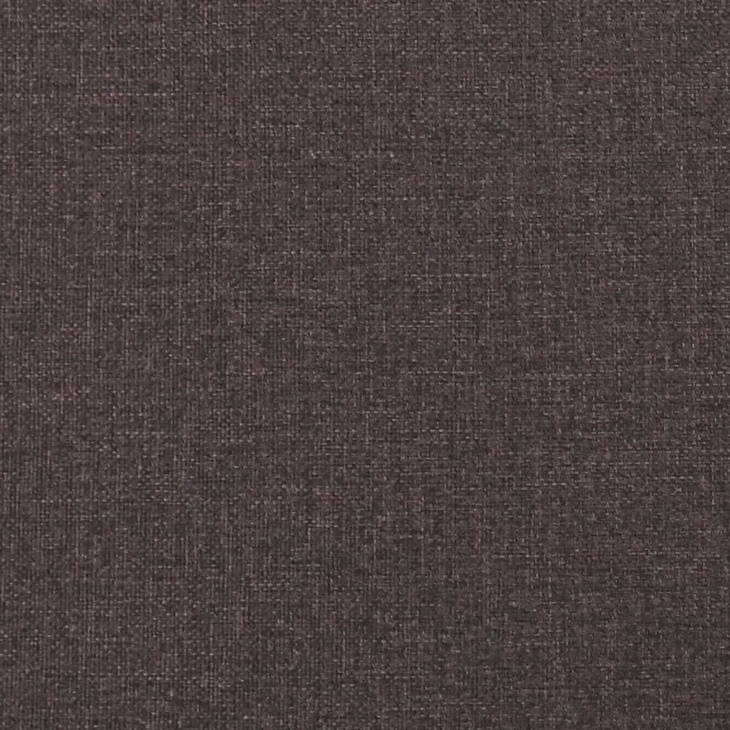 Massage Chair Dark Brown Fabric