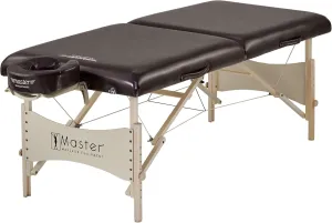 Master Massage Balboa LX Portable Massage Table Package, Chocolate Luster, 30 Inch