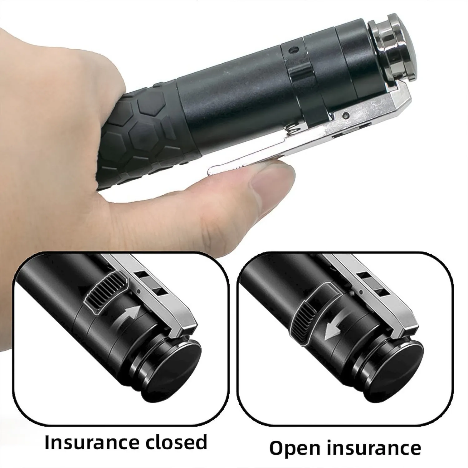 Metal Stick Safety Survival Protection Rod (65 Cm)