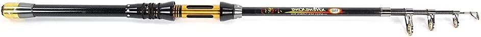 Mini Portable Sea Fishing Rod, Telescopic Carbon Fishing Stick with Ceramic Wire, Smooth Outlet Line, Wear Resistant, Aluminum Wheel Base, Multiple Length Options