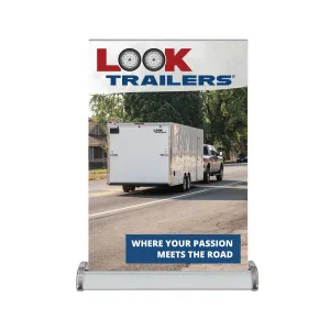 Mini Retractable Banner - 9" x 13"