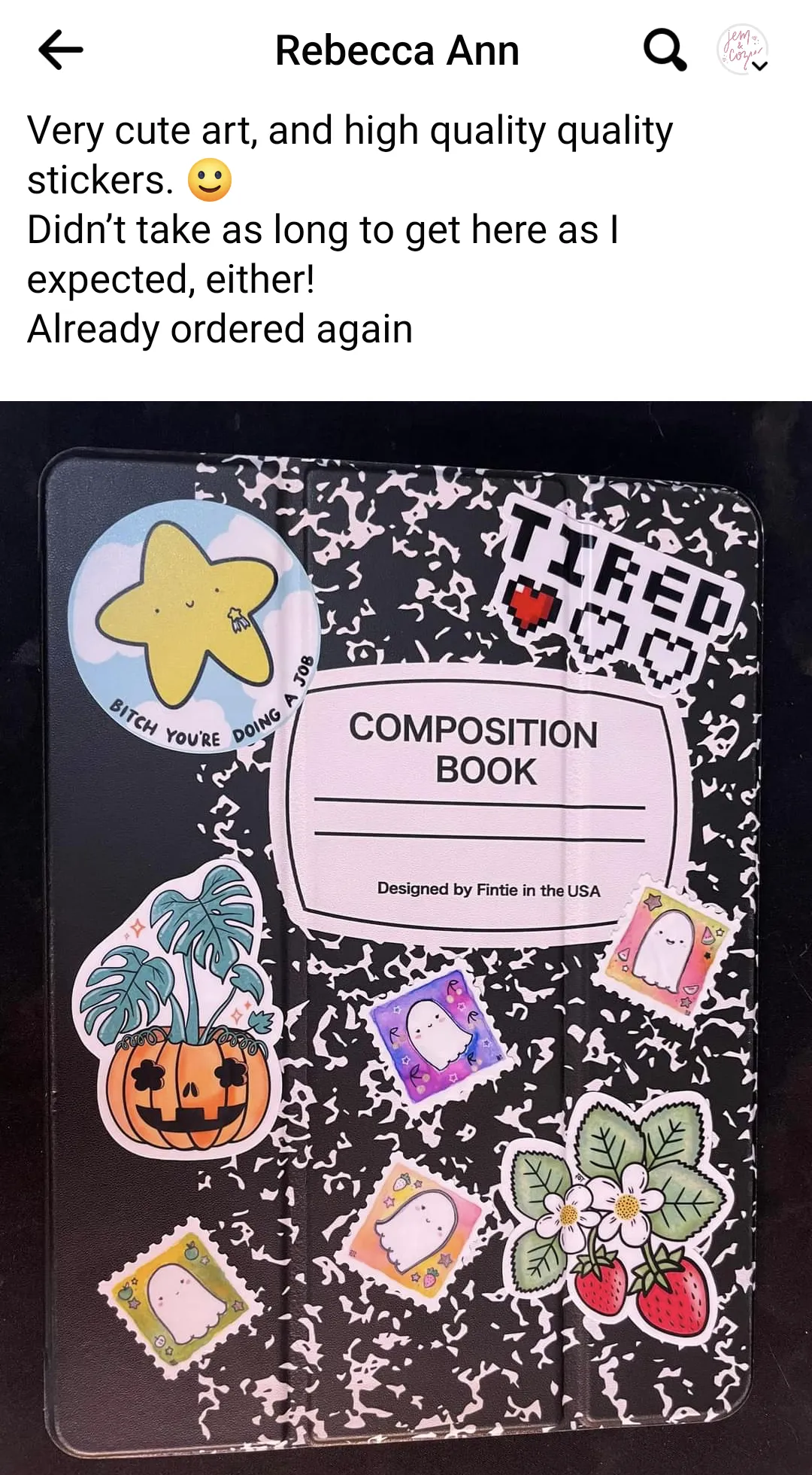 Monster-a Jack-O'-Lantern Vinyl Sticker