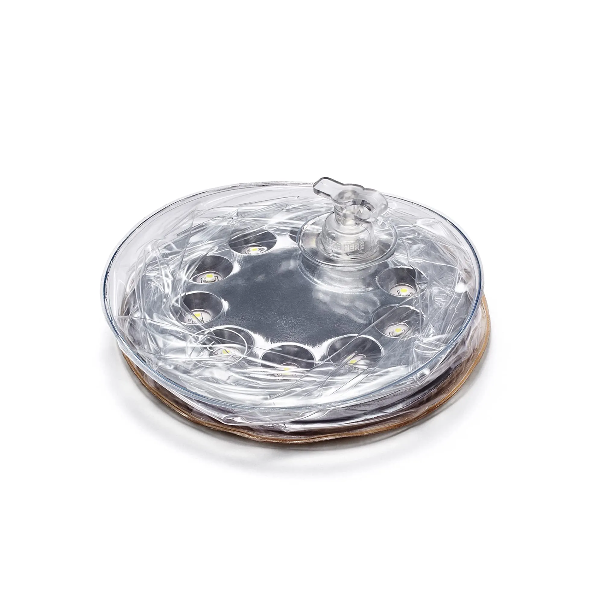 MPOWERD Luci Original: Solar Inflatable Camping Lantern Rechargeable via Solar or USB-C