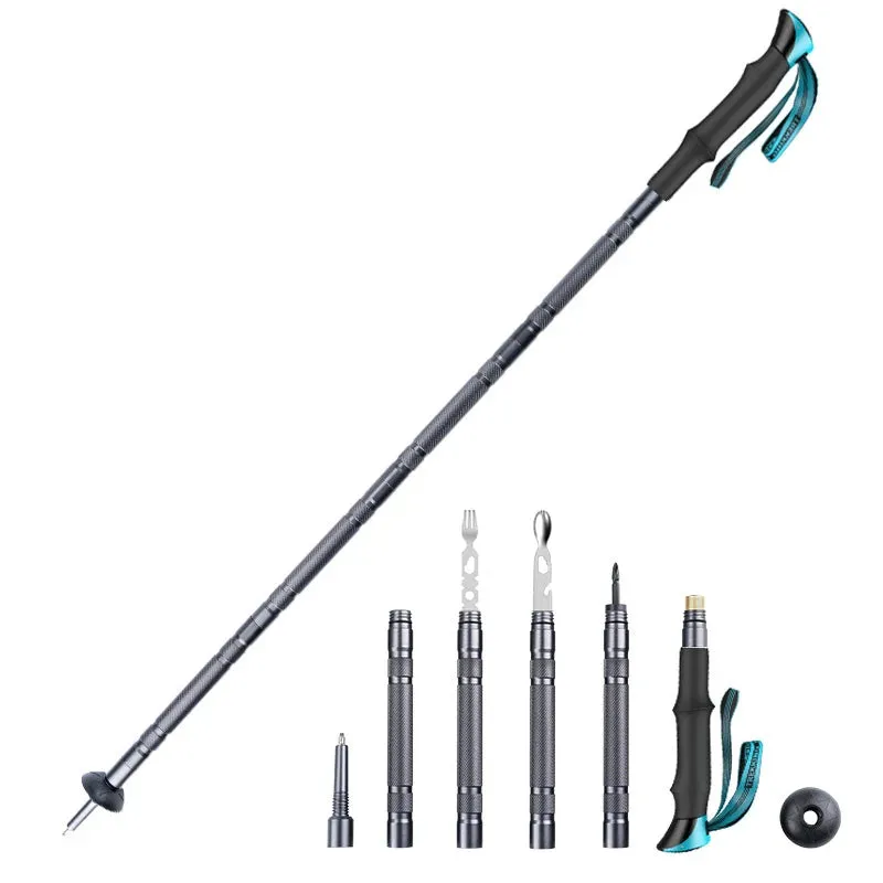 Multifunctional Aluminium Alloy Hiking Stick