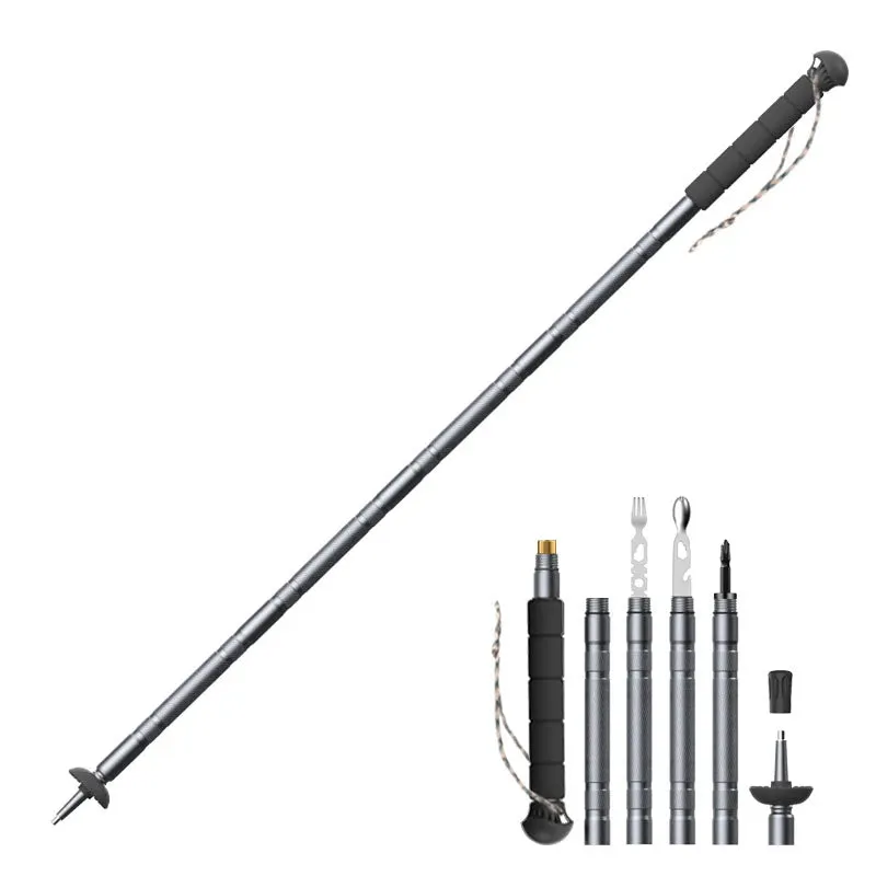 Multifunctional Aluminium Alloy Hiking Stick