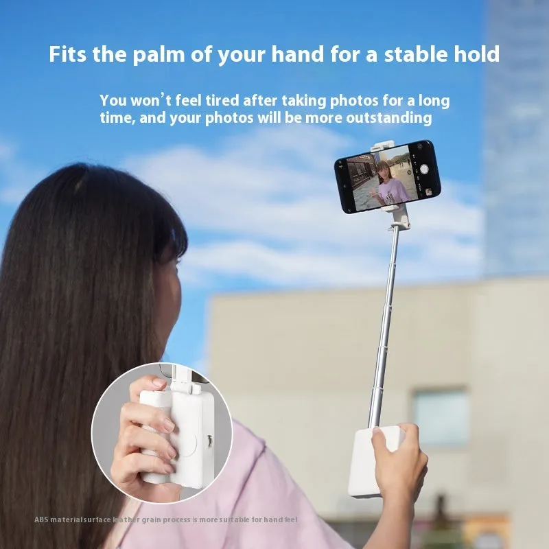 Multifunctional Fill Light Telescopic Stable Selfie Stick