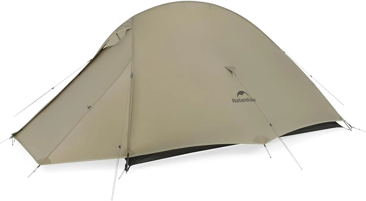Naturehike 2024 Cloud up Pro Tent, Upgrade Ultralight Tents,1.23kg/2.7lbs,Double 1 Person Tent,for Cycle Camping,Backpacking,Hiking,Self-Standing, Construction,Easy Set up