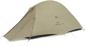Naturehike 2024 Cloud up Pro Tent, Upgrade Ultralight Tents,1.23kg/2.7lbs,Double 1 Person Tent,for Cycle Camping,Backpacking,Hiking,Self-Standing, Construction,Easy Set up