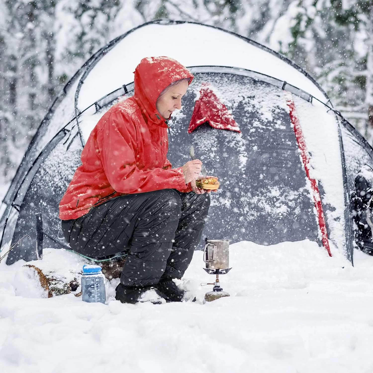Naturehike Down Pants,Men's Women's Puffy Pants,Winter Warm Outdoor Men Women Ski Snow Pants,Camping Hiking Pants