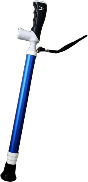 Nordic Walking Trekking Poles -Dual-Purpose Handle Anti-Shock and Quick Lock System Adjustable Hiking Poles for Backpacking Gear(42~116cm)