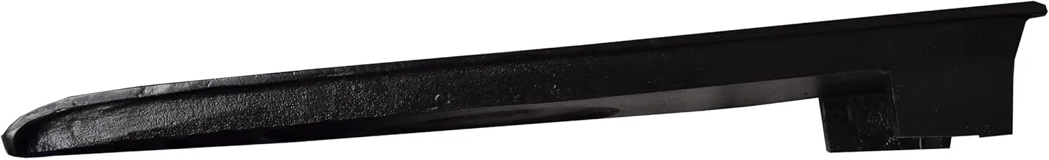 Oakland Living AZGATOR-SB-Black Alligator Crocodile Cast Aluminum Metal Downspout Gutter 24 in. Heavy Splash Block