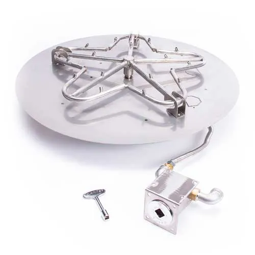 Octo Fire Table (Tabletop) - Aluminum