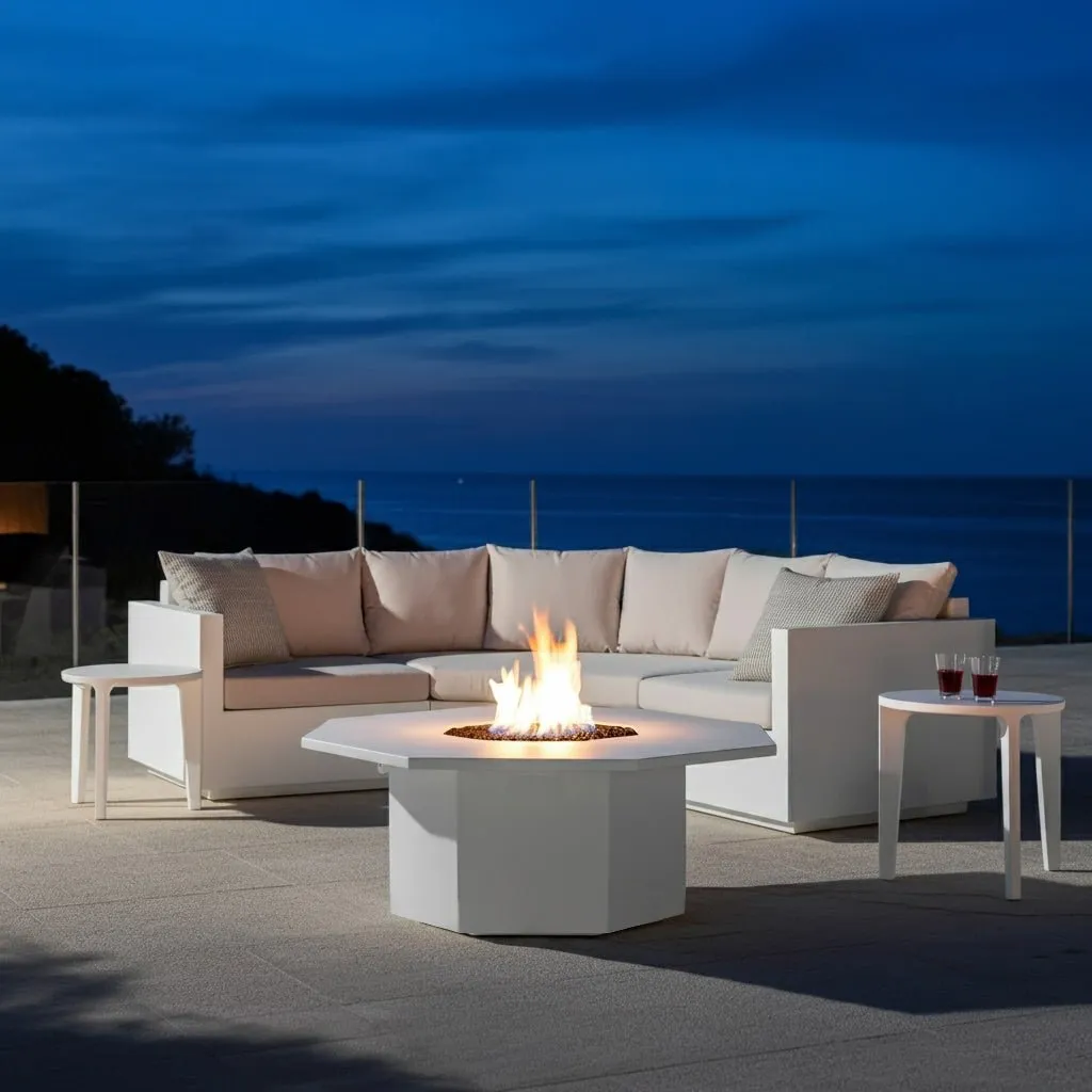 Octo Fire Table (Tabletop) - Aluminum