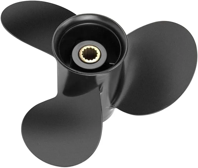 OEM Upgrade 9.25 x 9 &10&11 Pitch 14 Spline Tooth Aluminum Boat Propeller fit Mercury Outboard Motos 9.9/15/20HP &Tohatsu Motos 9.9/12/15/18HP/20HP,NSM NSF MFS, 2-1/2" Gearcase,Rh