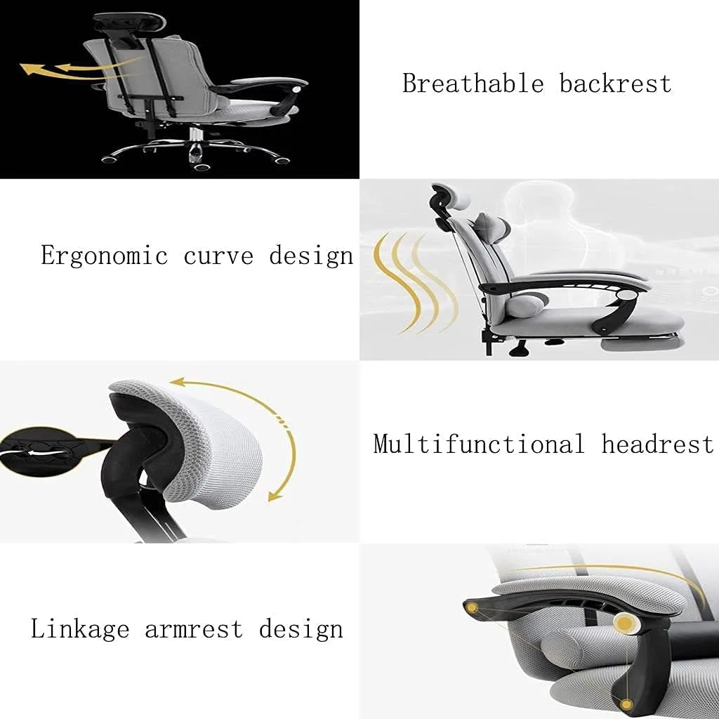 Office Chair Computer Office Chair,Computer Chair Domestic Office Chair Casual Game Chair Mesh Staff Chair Lift Swivel Chair/B/Size