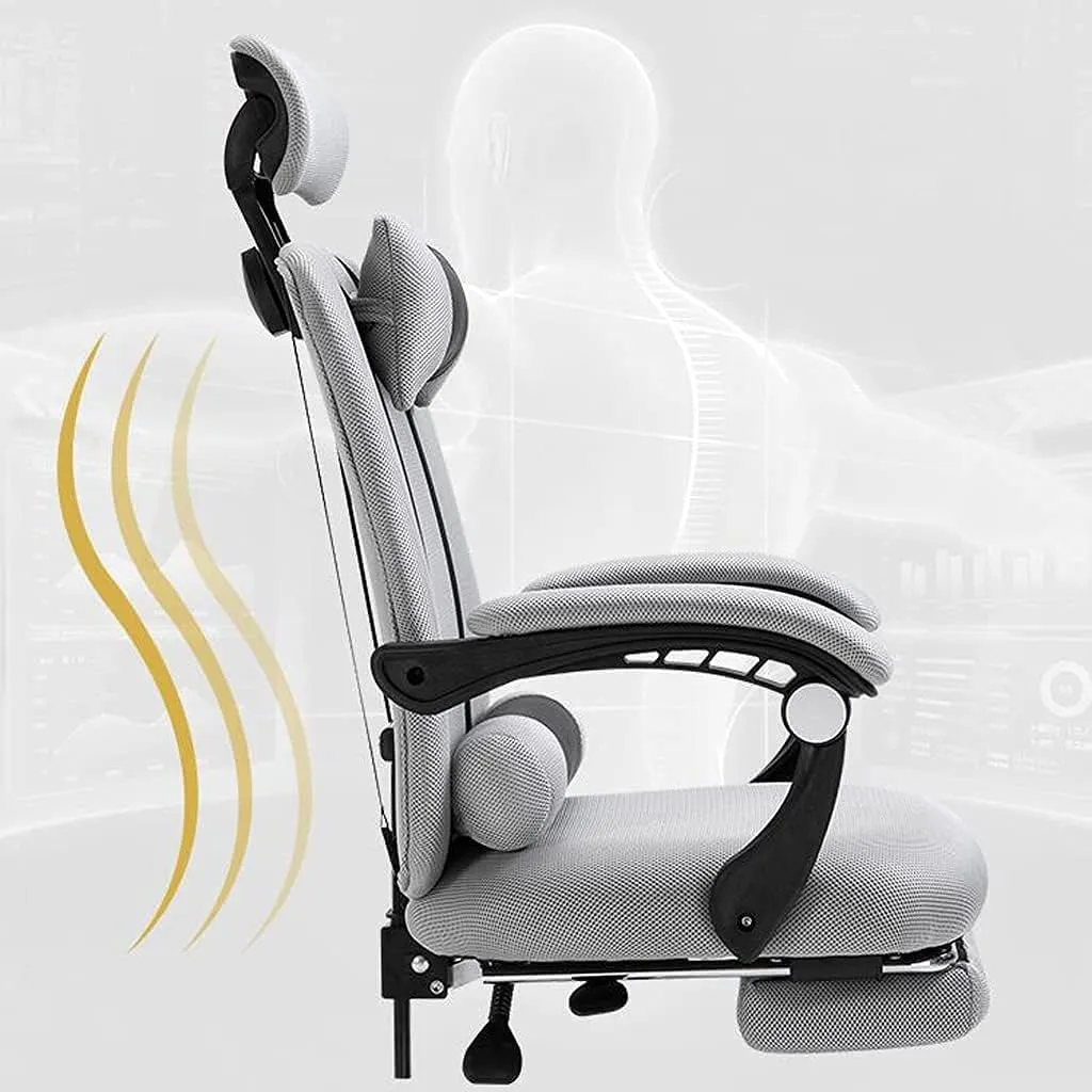 Office Chair Computer Office Chair,Computer Chair Domestic Office Chair Casual Game Chair Mesh Staff Chair Lift Swivel Chair/B/Size