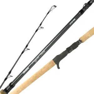 OKUMA PSY-C-861XH-T-FG Psycho Stick Musky Rods, Black, 8'6" XH