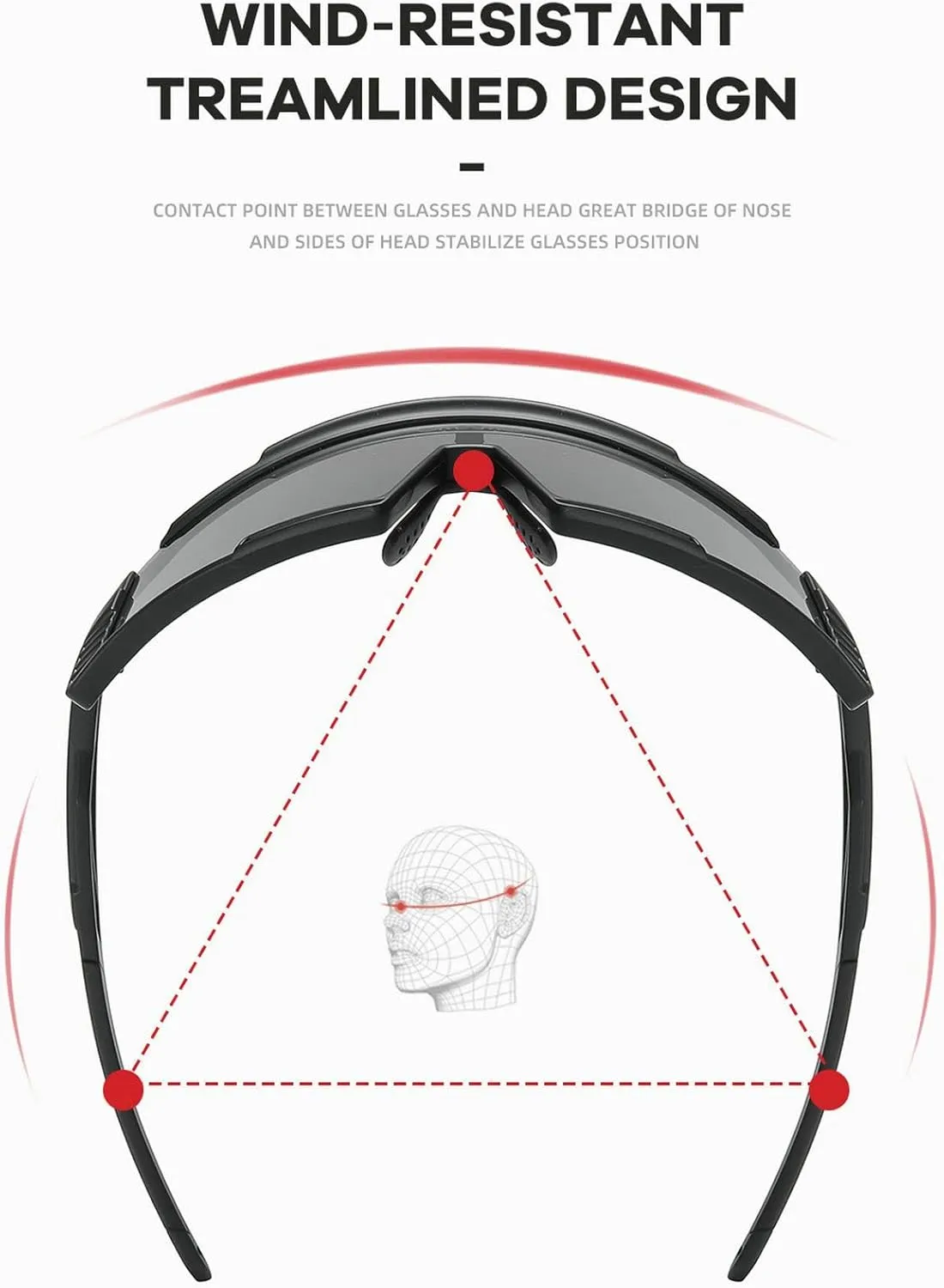 OMEKOL Two Sizes For Adults and Youth Sunglasses Sports Baseball Cycling Glasses Men Women MTB Bicycle Eyewear Outdoor
