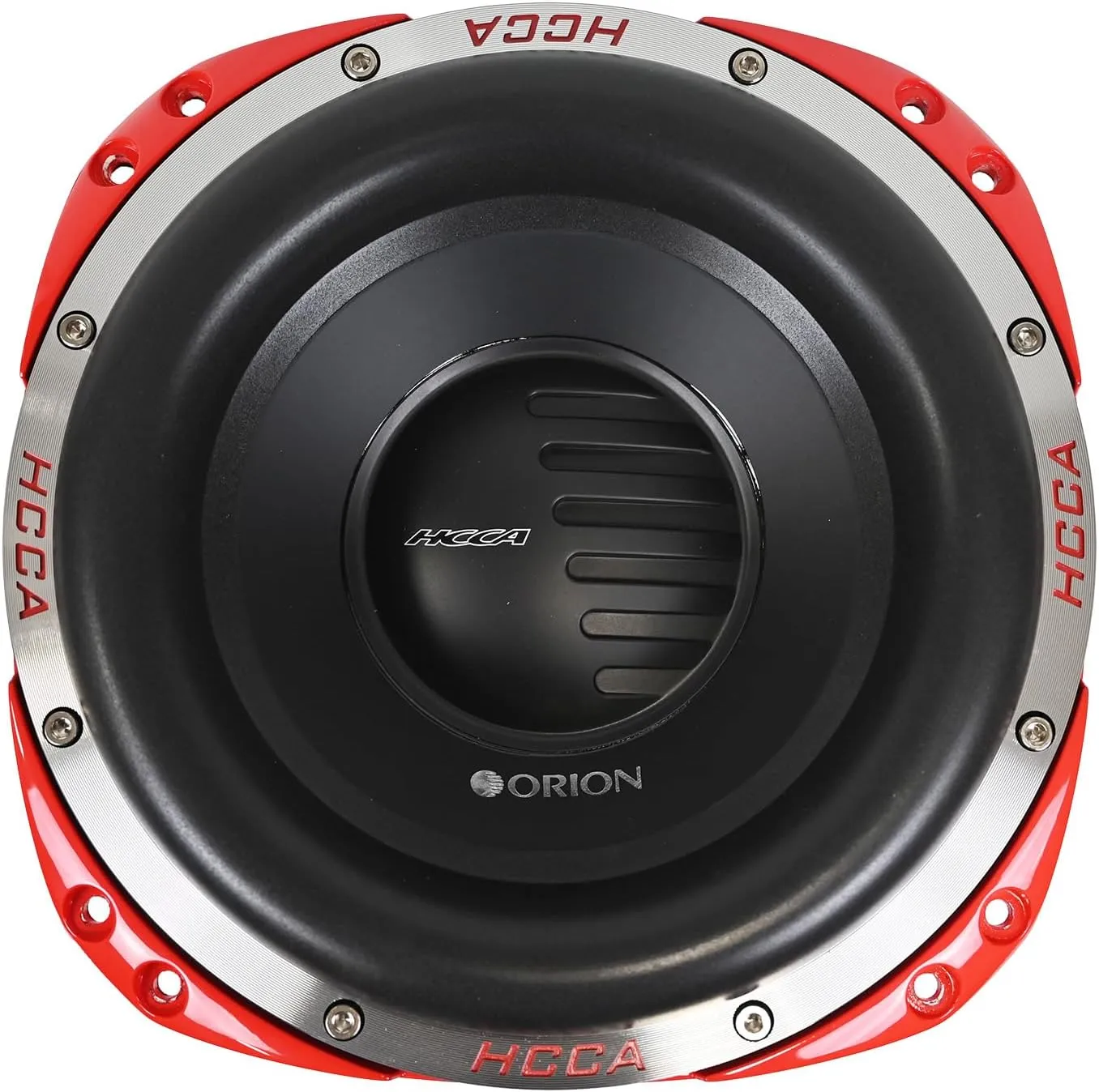 ORION HCCA Series HCCA122 High Performance 12” Competition Grade Car Subwoofer, 10000W Max Power, 2500W RMS, Dual 2 ohms, 4” Voice Coil - Powerful Black Coil Subwoofer for Cars, Trucks, Jeeps