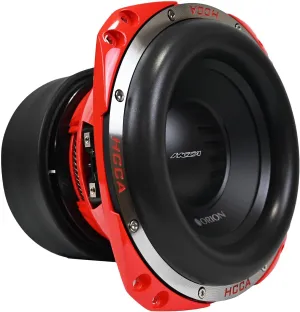 ORION HCCA Series HCCA122 High Performance 12” Competition Grade Car Subwoofer, 10000W Max Power, 2500W RMS, Dual 2 ohms, 4” Voice Coil - Powerful Black Coil Subwoofer for Cars, Trucks, Jeeps