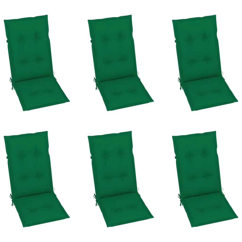 Outdoor Recliner Chairs Patio Chair with Cushions Solid Wood Acacia