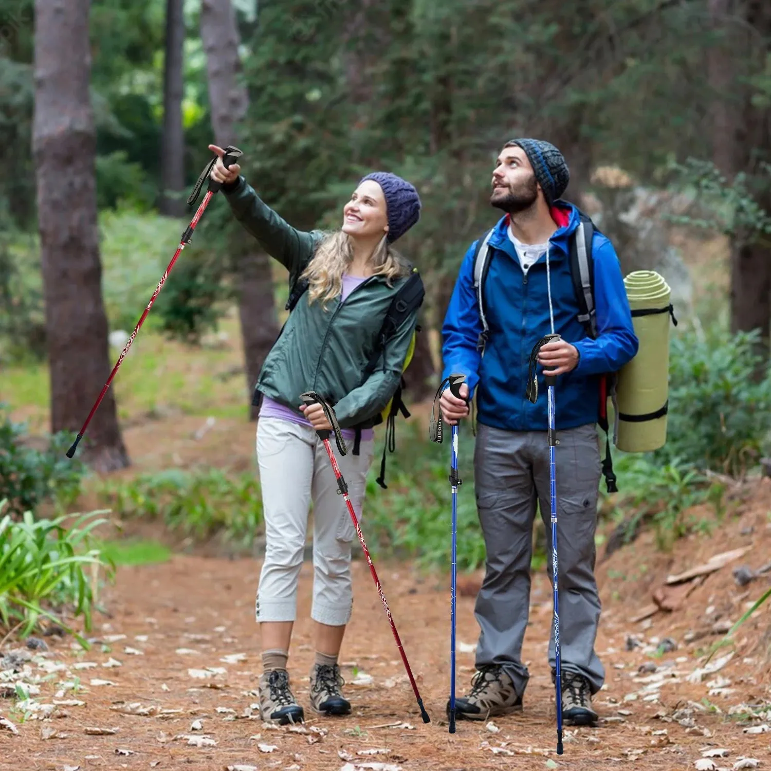 Outdoor Trekking Poles with Bag