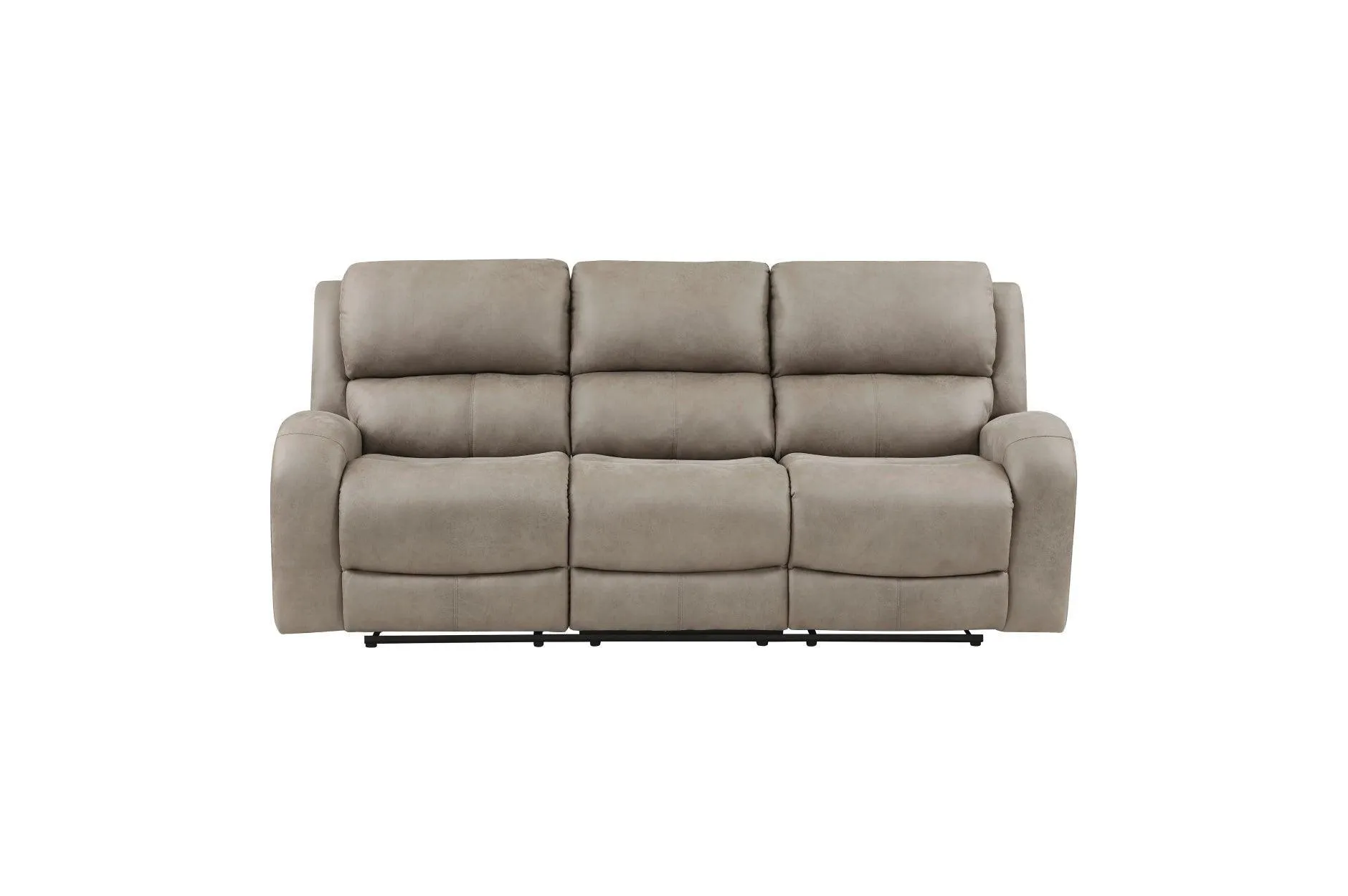 Pagosa Brown Microfiber Reclining Set