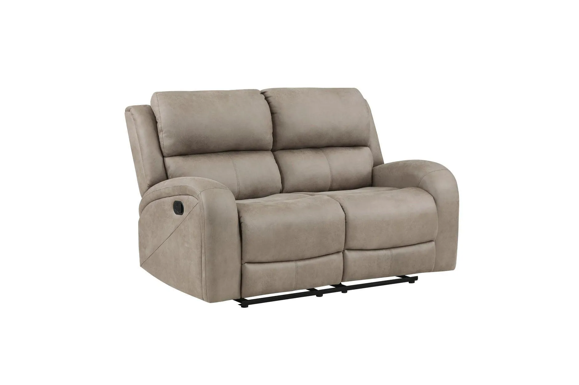 Pagosa Brown Microfiber Reclining Set