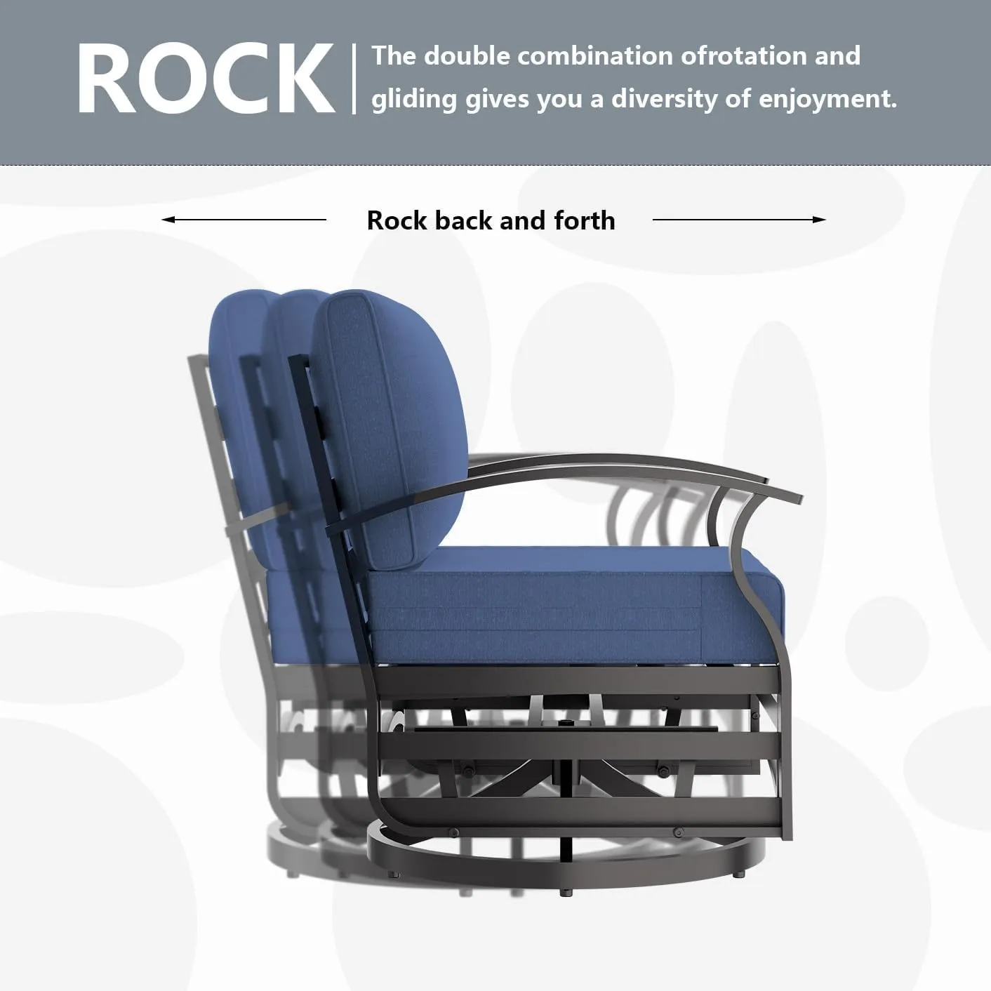Patio Furniture Set 10 Seats Aluminum Armrest Sofa, Modern Outdoor Living Room Set with 55000 BTU Propane Aluminum Fireplace, Outdoor Rotary Joystick with Thick Cushion