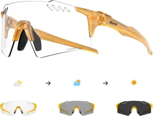 Photochromic Cycling Glasses UV400 Protection for Women Men Cycling Glasses TR90 Frame MTB Running Bike DZ-S9A2