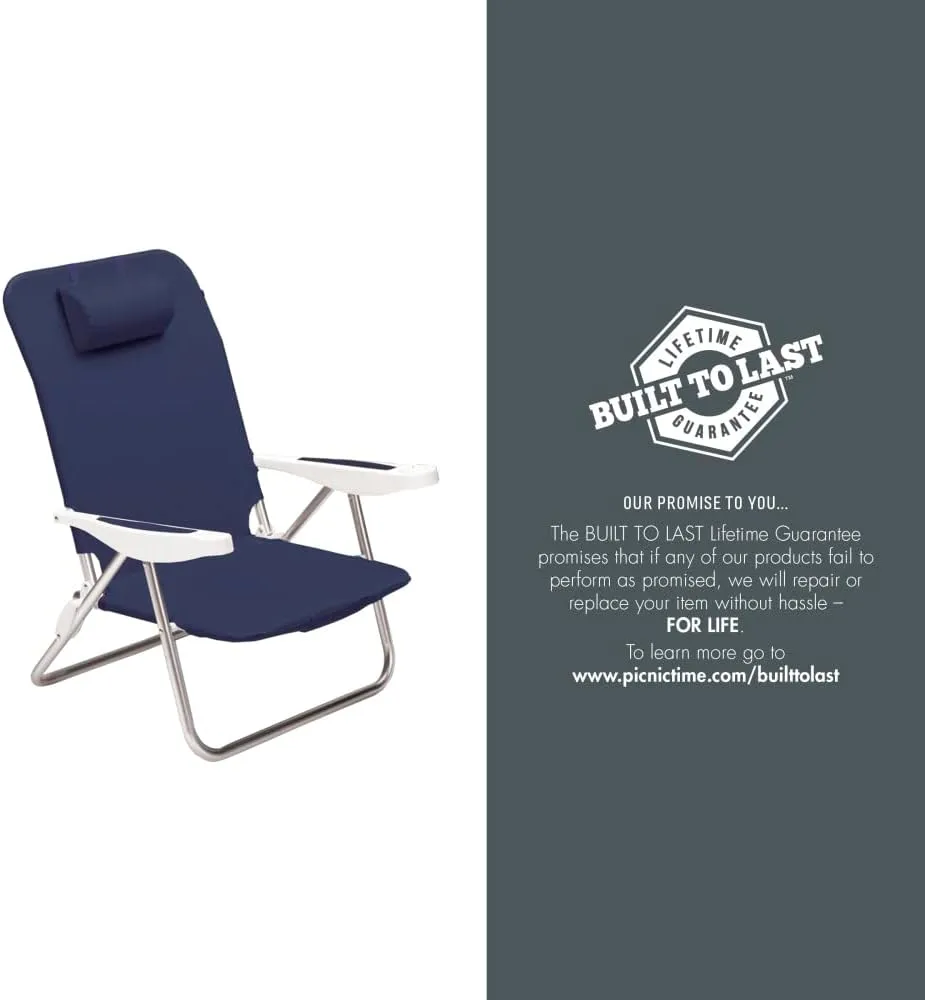 PICNIC TIME NCAA Penn State Nittany Lions Monaco Folding Beach Chair