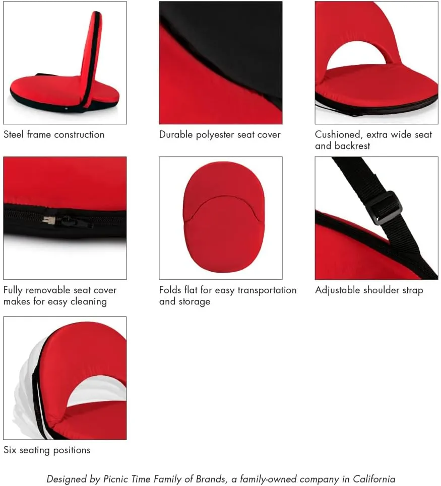 PICNIC TIME San Francisco 49ers Oniva Seat - Scarlet