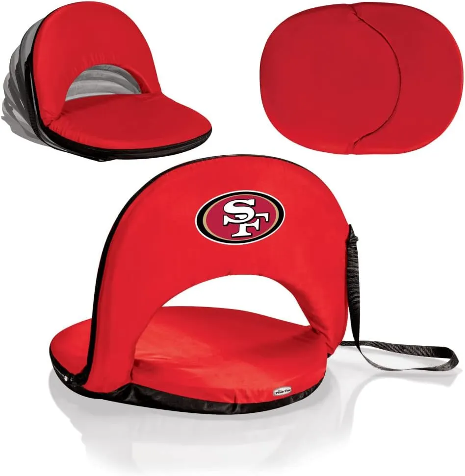 PICNIC TIME San Francisco 49ers Oniva Seat - Scarlet