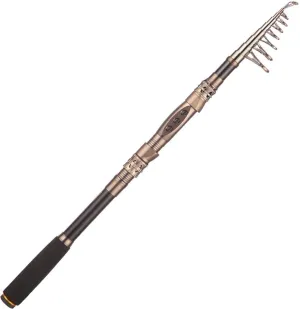 PLUSINNO Telescopic Fishing Rod Retractable Fishing Pole Rod Saltwater Travel Spinning Fishing Rods Fishing Poles