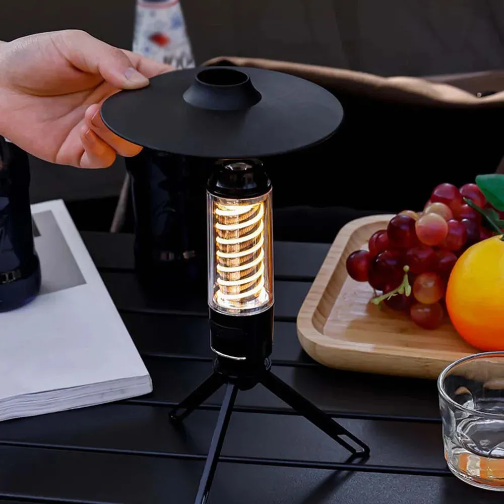 Portable Camping Flashlight USB Charging Tent Light Travel Lantern Outdoor Work Light Emergency Lamp Street Garden Hanging Light