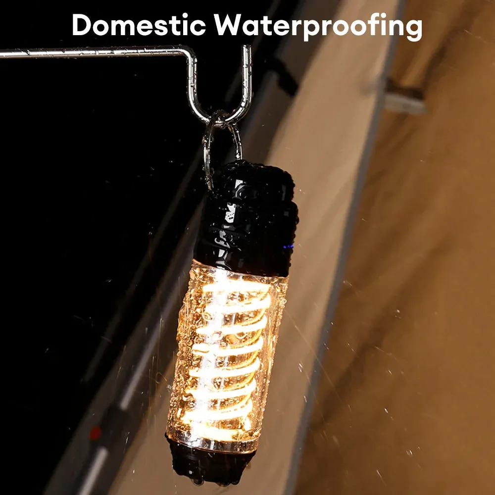 Portable Camping Flashlight USB Charging Tent Light Travel Lantern Outdoor Work Light Emergency Lamp Street Garden Hanging Light