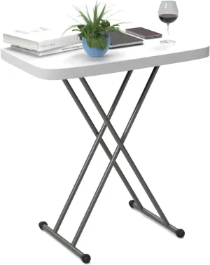 Portable Folding Table with Adjustable Height – Lightweight & Compact Multipurpose Table for Camping, Outdoor Dining, and Picnics