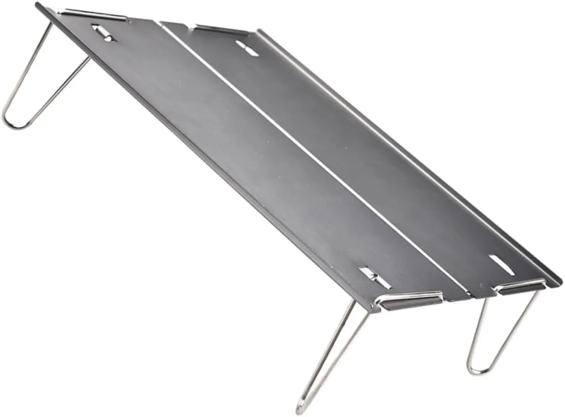 Portable Mini Folding Table for Camping BBQ and Outdoor Activities Lightweight Construction Easy to Carry and Store for Picnics and Travel