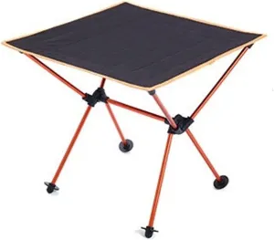 Portable Outdoor Camp Table, Multi-Purpose Folding Picnic Table, Aluminum Alloy for Camping, BBQ, Hiking